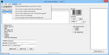 Batch Barcode Maker screenshot 5