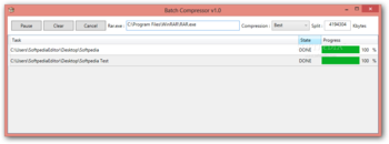 Batch Compressor screenshot