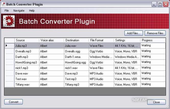 Batch Converter Plug-In for MorphVOX Pro screenshot 2