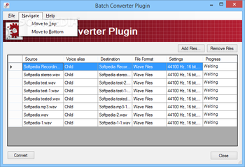 Batch Converter Plugin screenshot 3