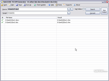 Batch DOC to Help Generator screenshot 3