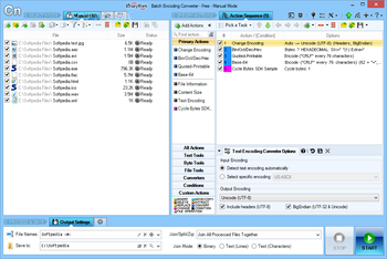 Batch Encoding Converter screenshot