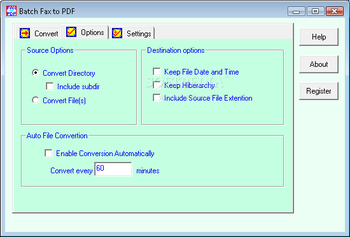 Batch Fax to PDF screenshot 2