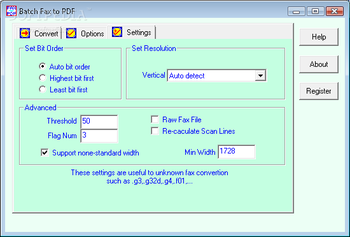 Batch Fax to PDF screenshot 3
