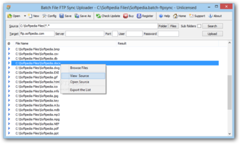 Batch File FTP Sync Uploader screenshot