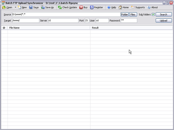 Batch File FTP Sync Uploader screenshot 3