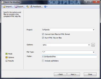Batch File Modifier screenshot 2