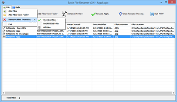 Batch File Renamer screenshot 2