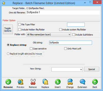 Batch FileName Editor screenshot 3