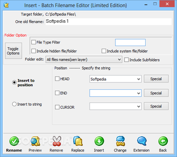 Batch FileName Editor screenshot 4