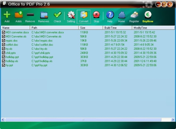 Batch Office Pro screenshot