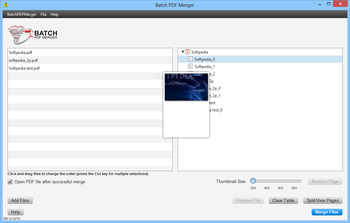 Batch PDF Merger screenshot 2