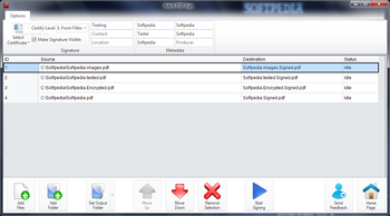 Batch PDF Sign screenshot