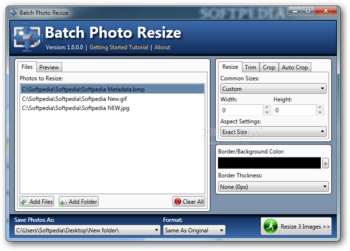 Batch Photo Resize screenshot