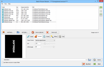 Batch Picture Resizer screenshot 3