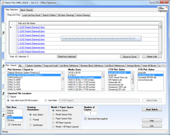 Batch Plot DWG  screenshot