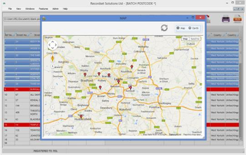 Batch Postcode screenshot