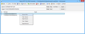 Batch PPT TO HTM Converter screenshot