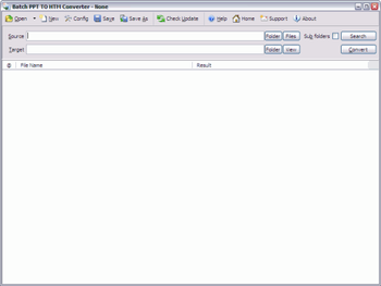 Batch PPT to HTML Converter screenshot