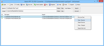 Batch PPT TO PDF Converter screenshot