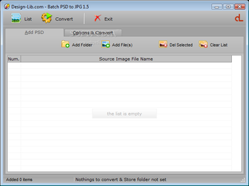 Batch PSD to JPG Convert screenshot