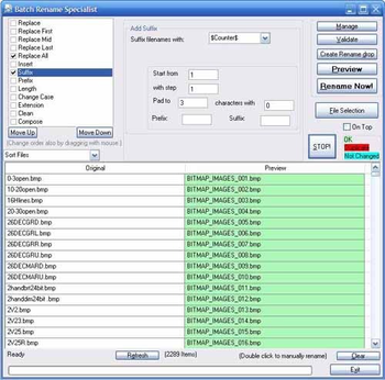 Batch Rename Specialist screenshot 3
