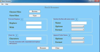 Batch Renamer screenshot