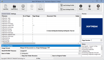 Batch TIFF Resizer screenshot