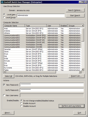 Batch User Manager screenshot 3