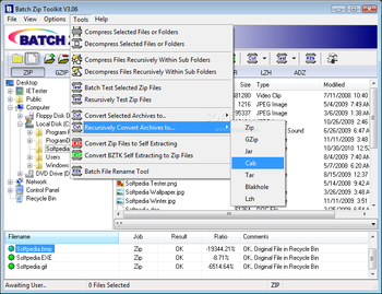 Batch Zip Toolkit screenshot 4