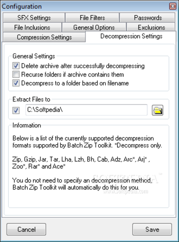 Batch Zip Toolkit screenshot 6