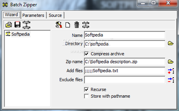 Batch Zipper screenshot