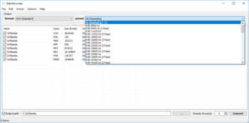 BatchEncoder screenshot 3