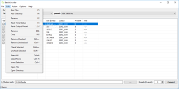 BatchEncoder screenshot 8