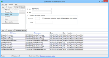 BatchFileRenamer screenshot 2