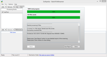 BatchFileRenamer screenshot 3