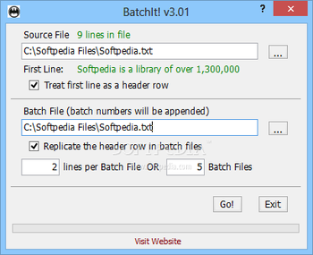 BatchIt! screenshot