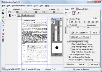 BatchScanPlus screenshot 2