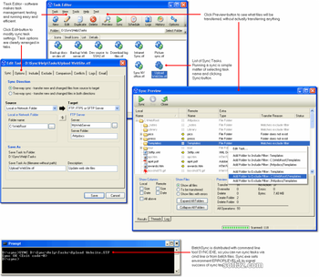BatchSync FTP screenshot 2