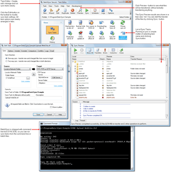 BatchSync Secure FTPS/SFTP screenshot 3