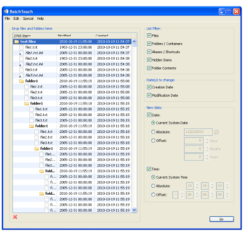 BatchTouch screenshot