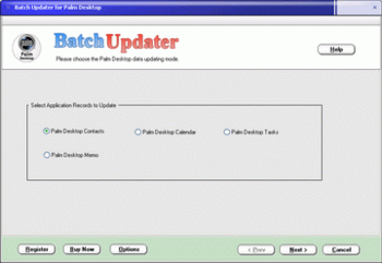 BatchUpdater for Palm Desktop screenshot