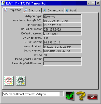 BATIP screenshot