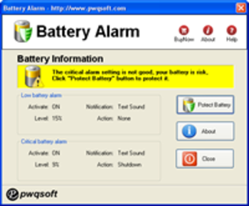 Battery Alarm screenshot 4