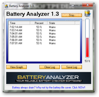 Battery Analyzer screenshot