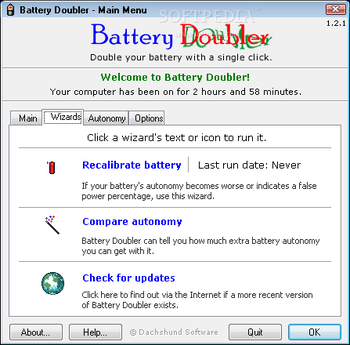Battery Doubler screenshot 2