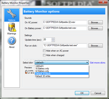 Battery Monitor Plugin screenshot 2