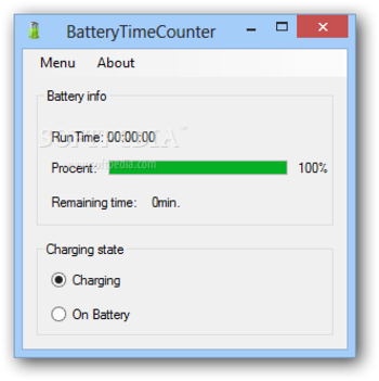 BatteryTimeCounter screenshot