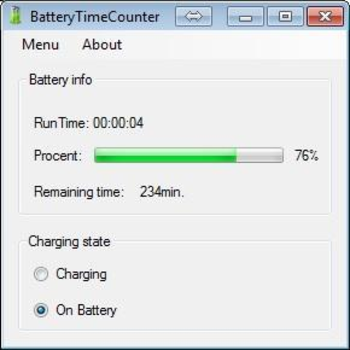 BatteryTimeCounter screenshot
