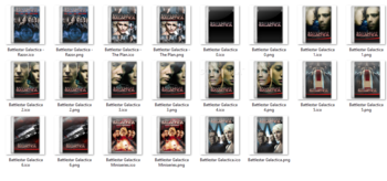 Battlestar Galactica Icon Pack screenshot